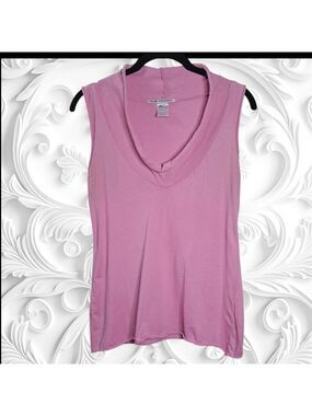 Prairie Underground Pink Sleeveless Cowl Neck Size Small